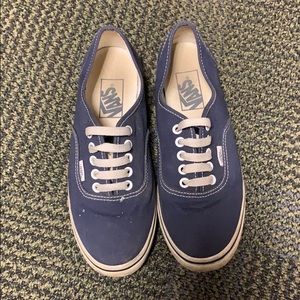 Authentic women’s navy blue vans